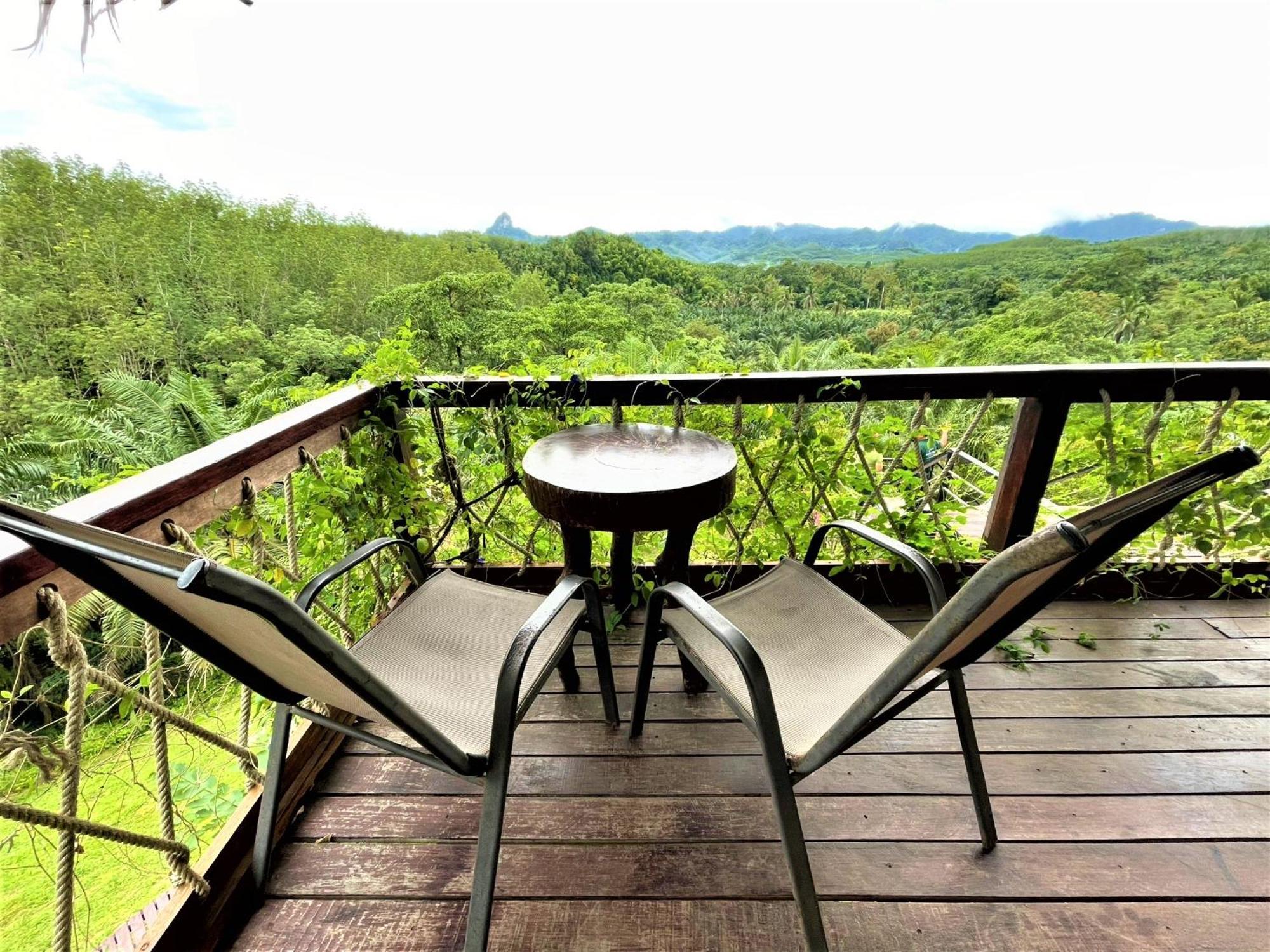Отель Khao Sok Boutique Camping - Exotic Cliff Camping Khao Sok National Park Экстерьер фото